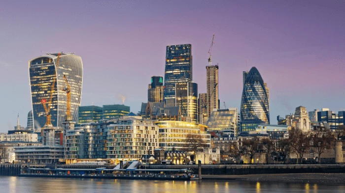 London workplace skyline